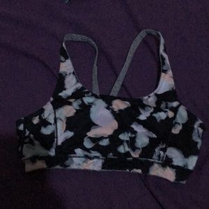 A girls sports bra